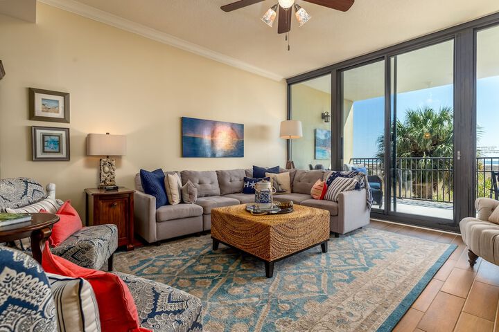 Calm Seas - Holiday Isle #119 - Tremendous Views a Beautiful Gulf Front Pool, A Heated Indoor Pool, Jacuzzi, Steam Room, & Gulf View Fitness Center. 2 Bedroom Condo by RedAwning