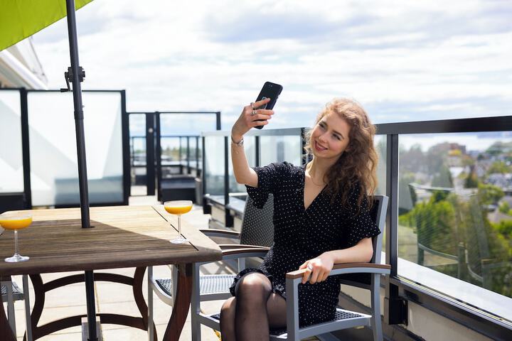 Rooftop terrace