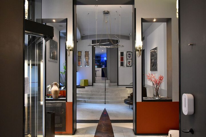 Interior entrance