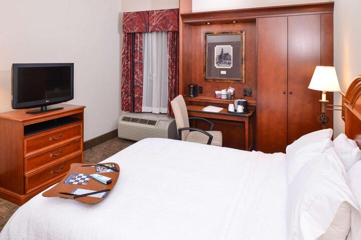 1 King Bed with Refrigerator, Microwave (3 of 7)