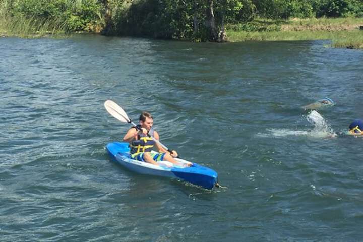 Kayaking