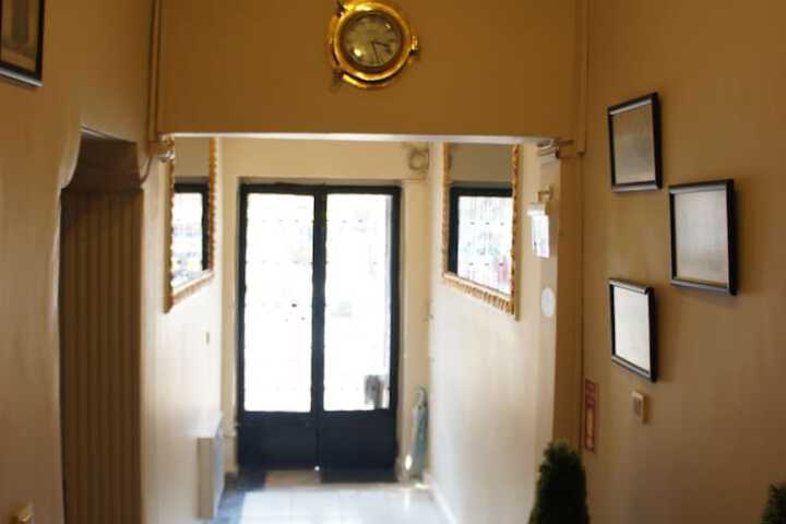 Interior entrance