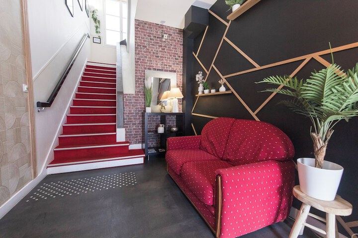 Interior entrance