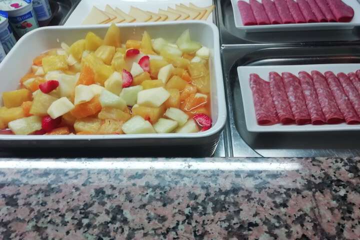 Breakfast buffet