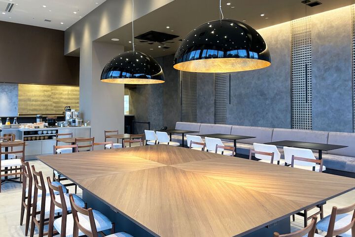 Breakfast area