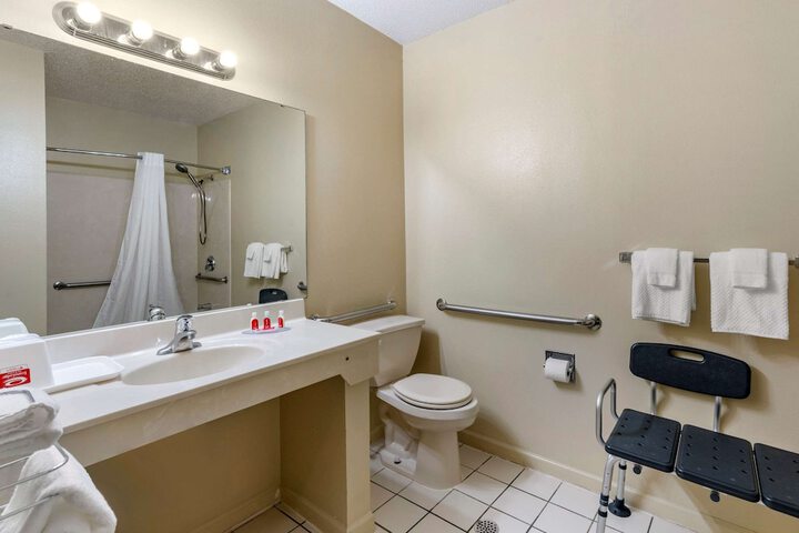 1 Queen Bed Efficiency Accessible (1 of 9)