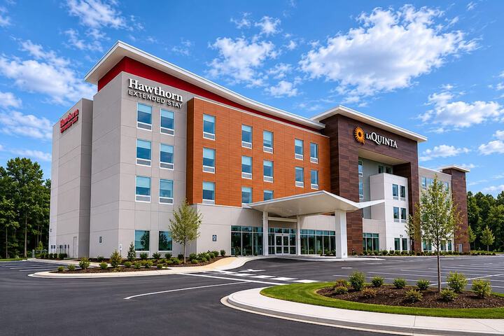 Exterior of Hawthorn Extended Stay by Wyndham Mebane