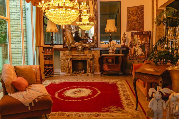 Interior entrance