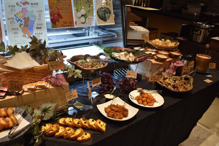 Breakfast buffet