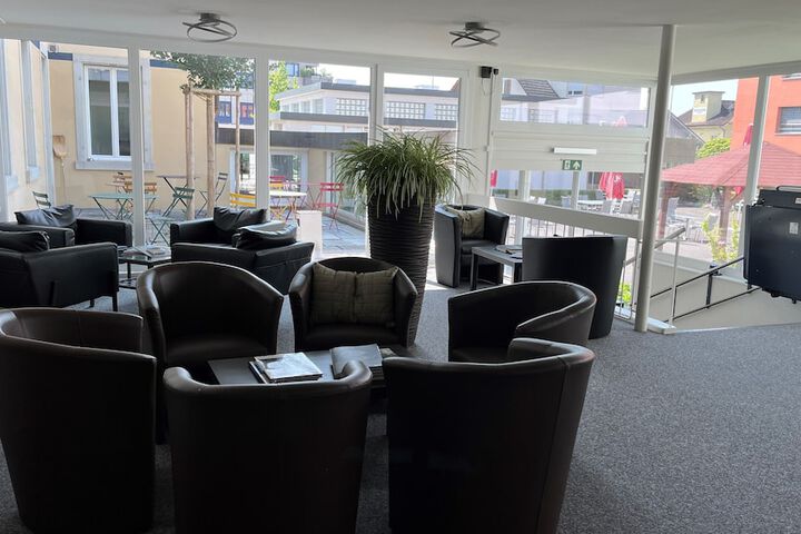 Lobby sitting area