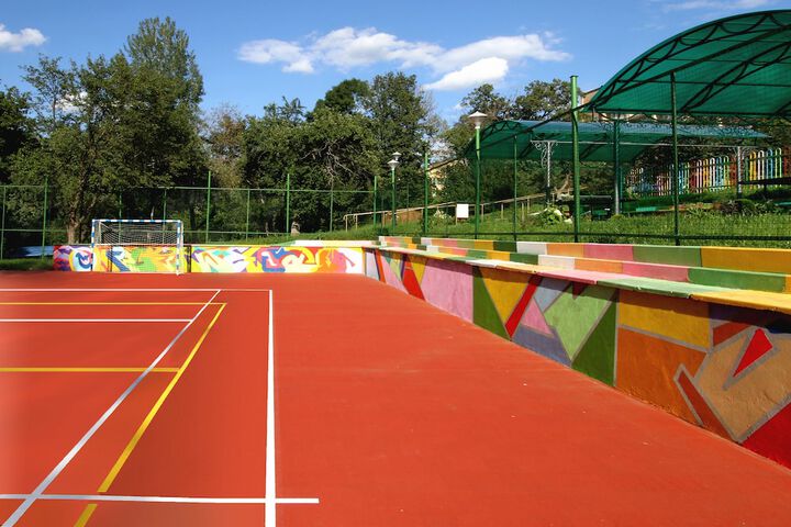 Tennis and Basketball Courts 44 of 75