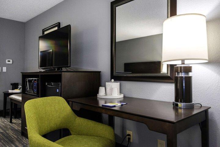 1 King Bed with Micro Refrigerator (6 of 11)