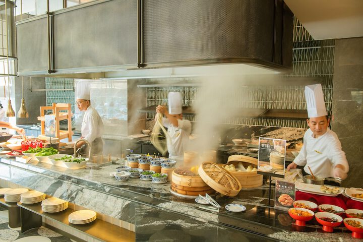 Breakfast buffet