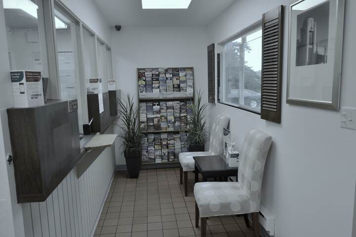 Interior entrance