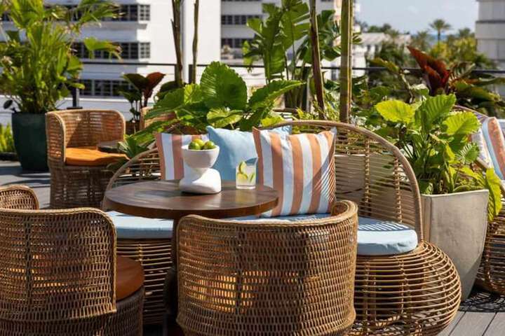 Rooftop terrace