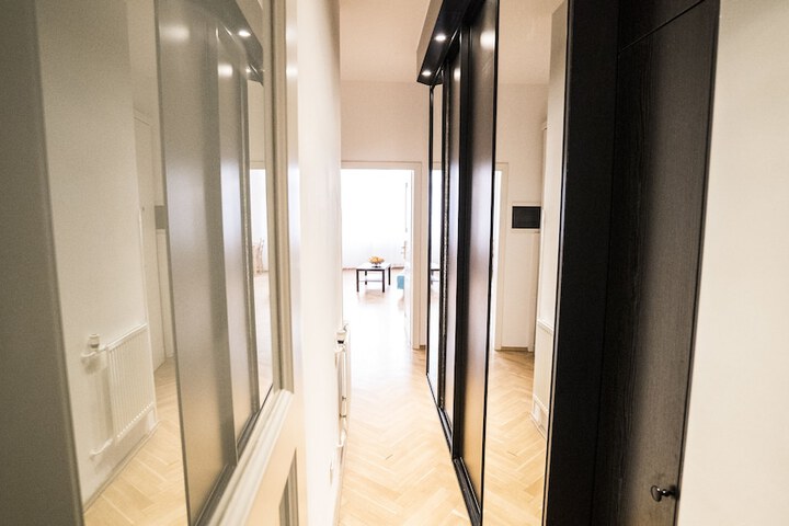 Interior entrance