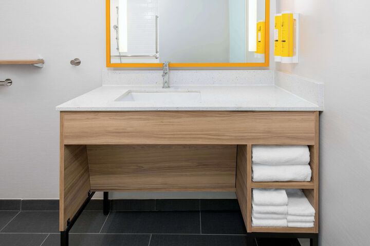 1 King Bed with Walk in Shower (5 of 7)