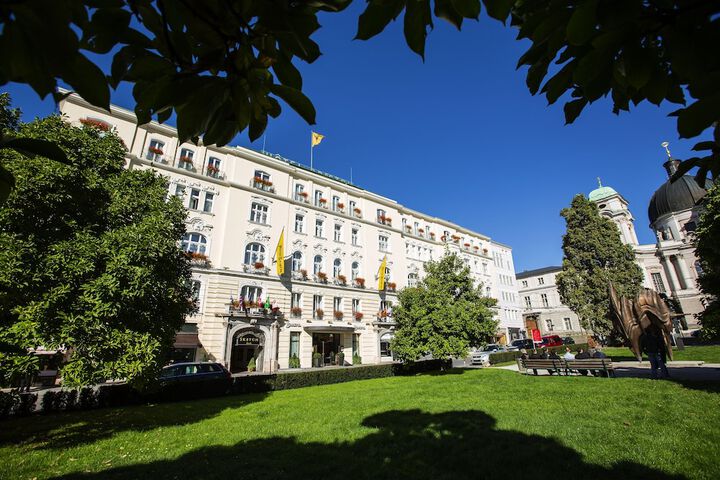 Exterior of Bristol Hotel Salzburg