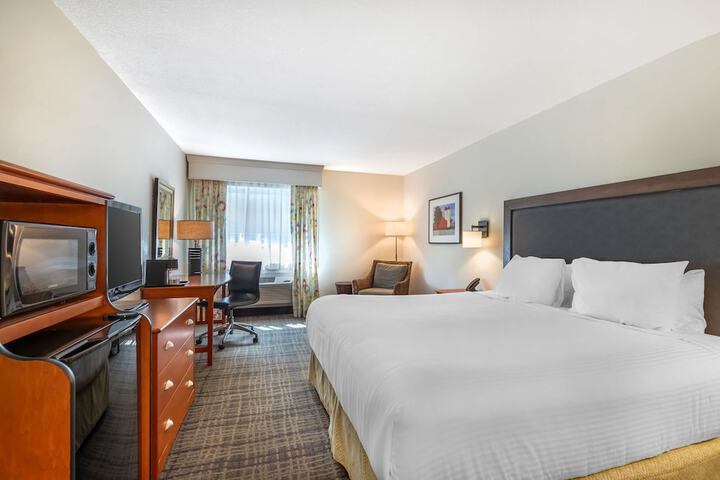 1 King Bed Refridgerator High Speed Internet Coffee Maker, Hair Full Breakfast (10 of 23)