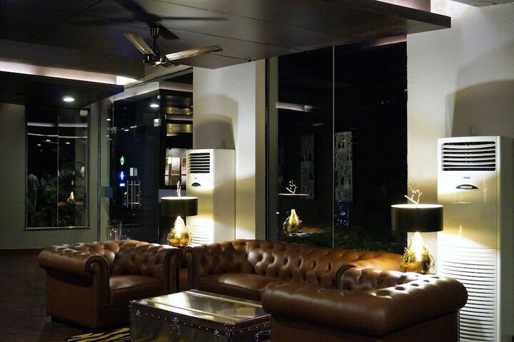 Interior entrance