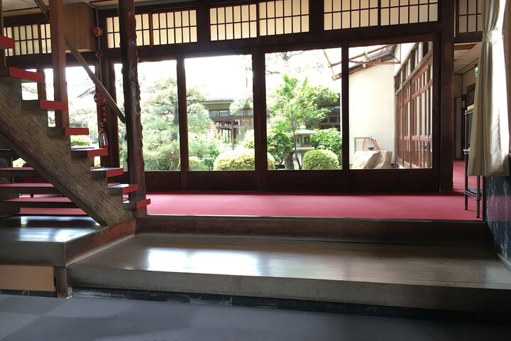 Interior entrance