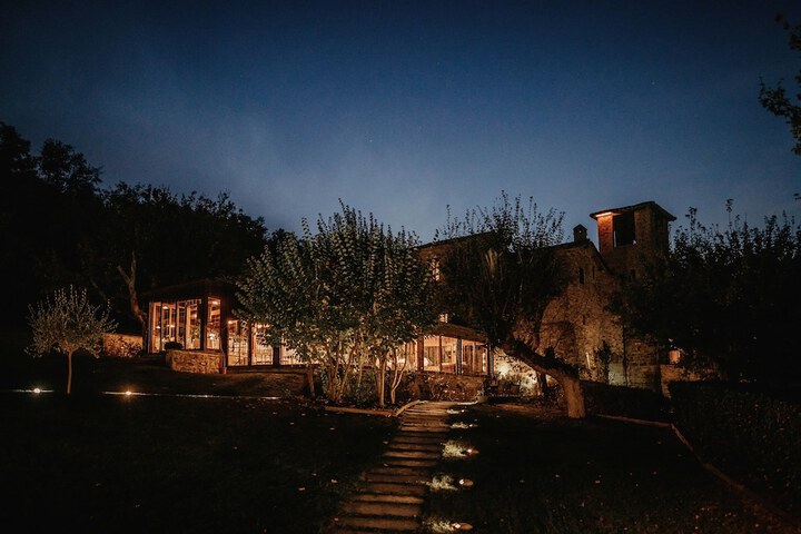 Front of property - evening/night