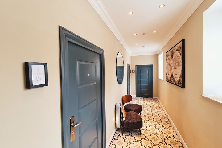 Interior entrance