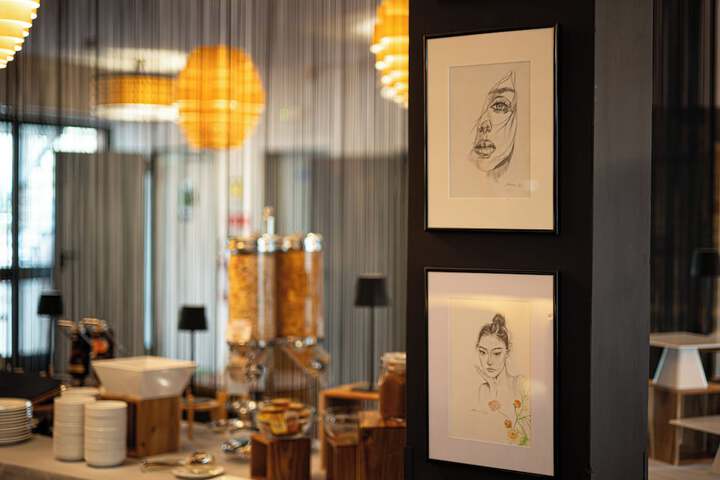 Breakfast area