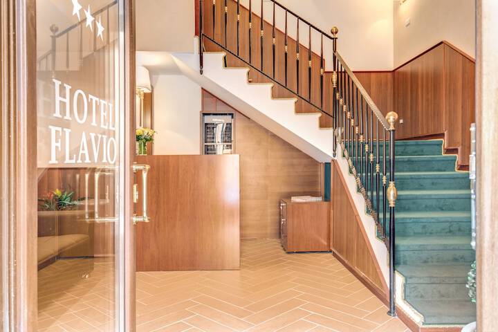 Interior entrance