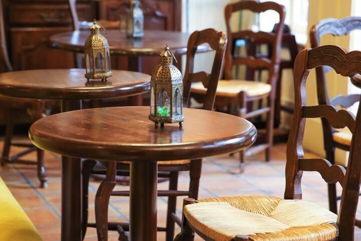 Breakfast area