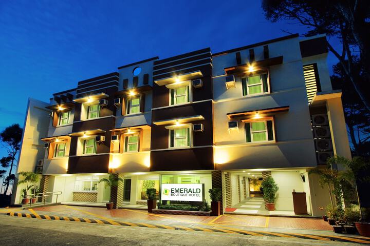 Exterior of Emerald Boutique Hotel