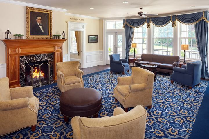 Lobby sitting area