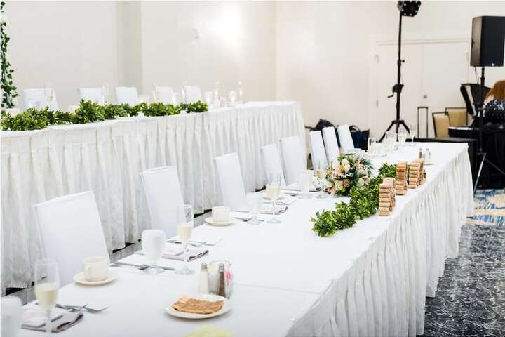 Indoor wedding