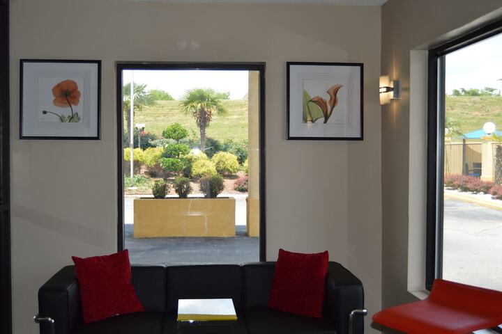 Lobby sitting area