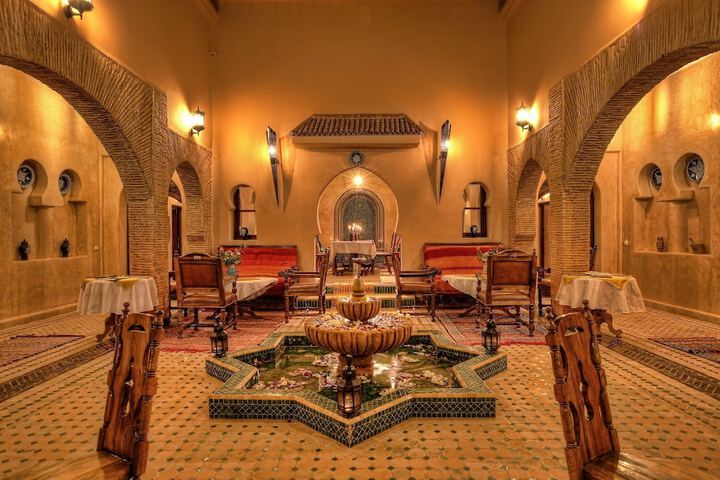 Interior entrance