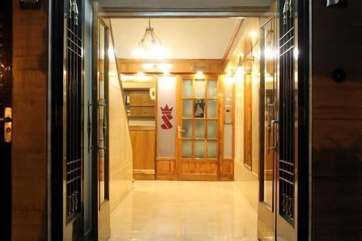 Interior entrance