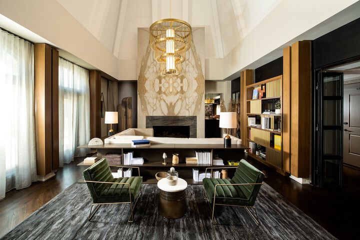 Lobby sitting area