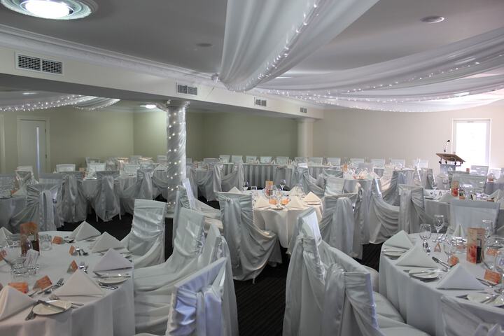 Indoor wedding