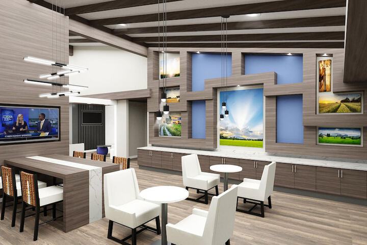 Breakfast area