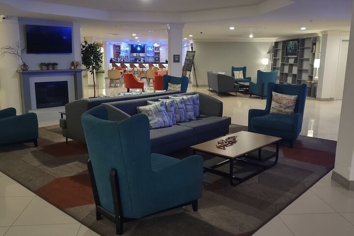 Lobby sitting area