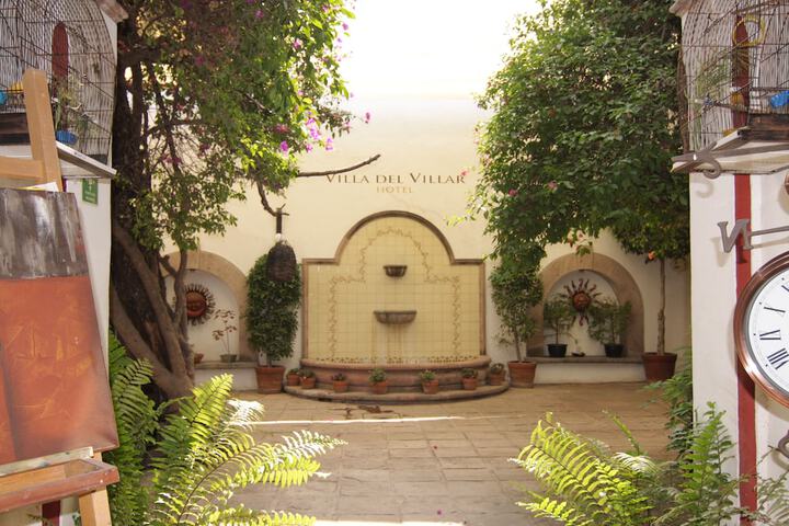 Interior entrance