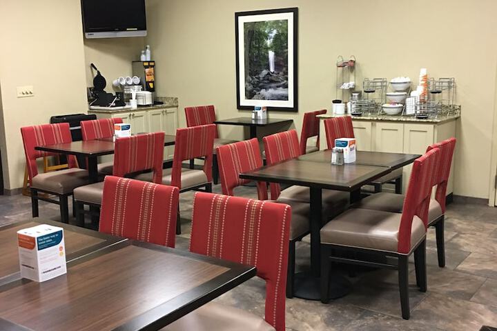 Breakfast area