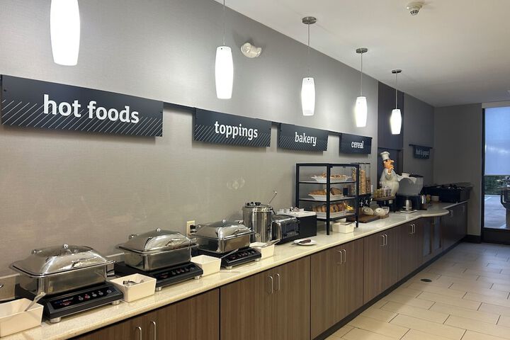 Breakfast buffet