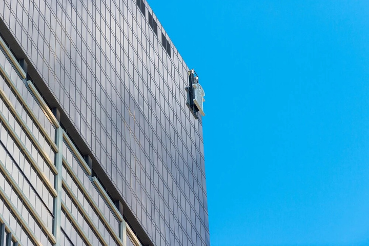 Exterior of Flying views over the CBD