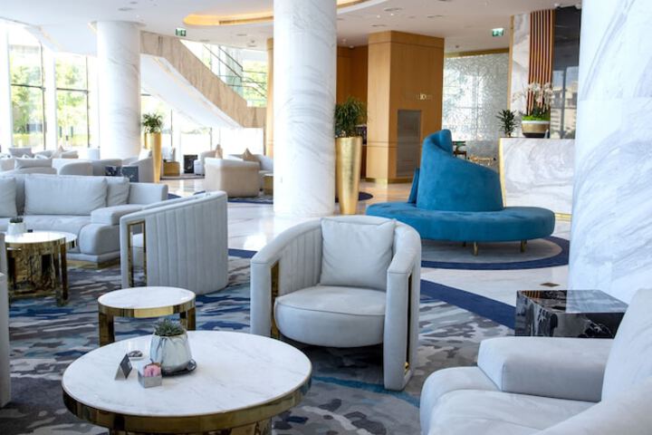 Lobby sitting area