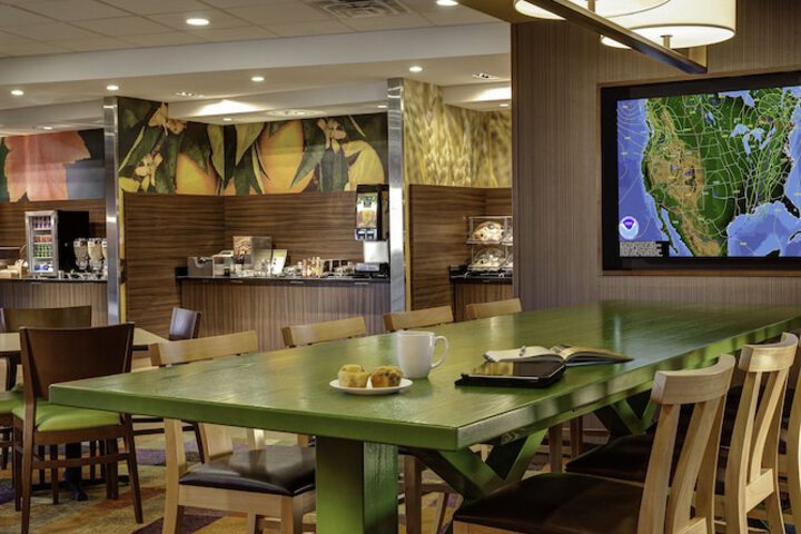 Breakfast area