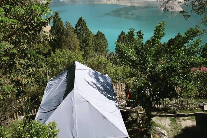 Tehri lake View Camping and Cottage in Tehri