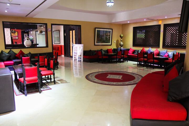Interior entrance