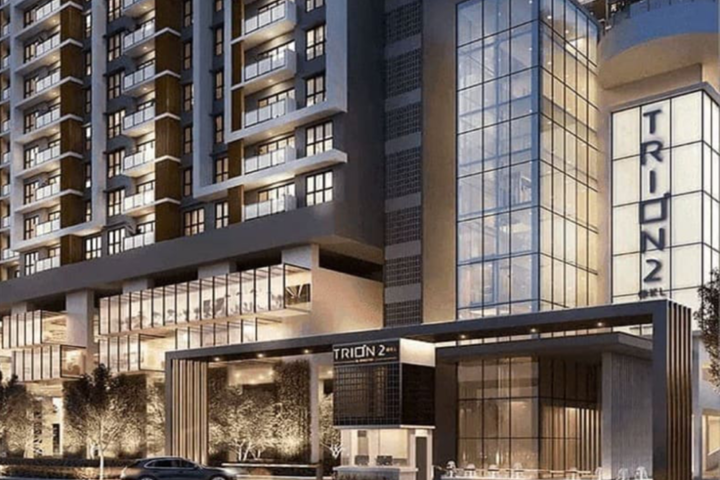 Exterior of Homey 2R2B at TRION 2 BY DION VENTURES
