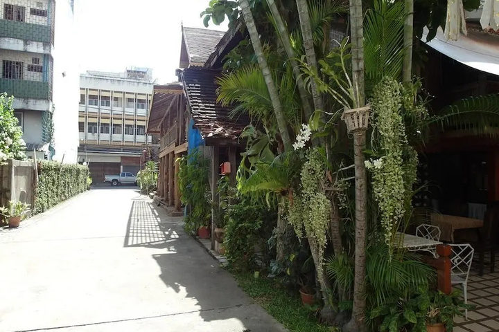 outside